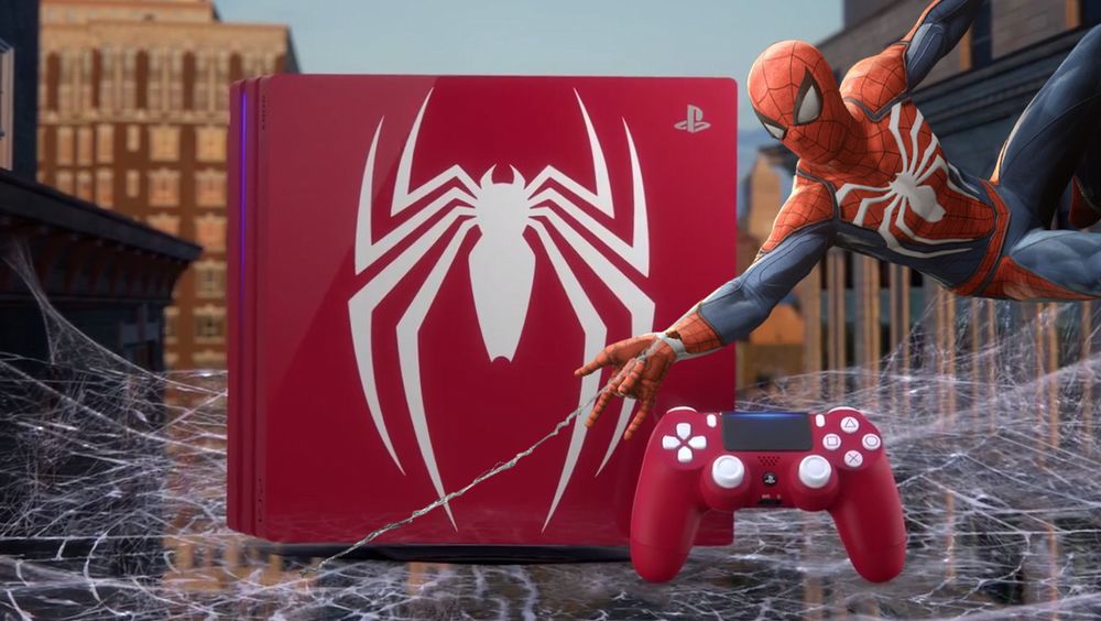 Marvel's Spider-Man svelata la velocity suit, rilasciato un nuovo trailer e mostrata la Playstation 4 del gioco.jpg